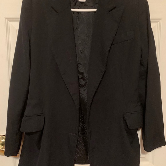 100% Wool Black Blazer - Picture 2 of 5